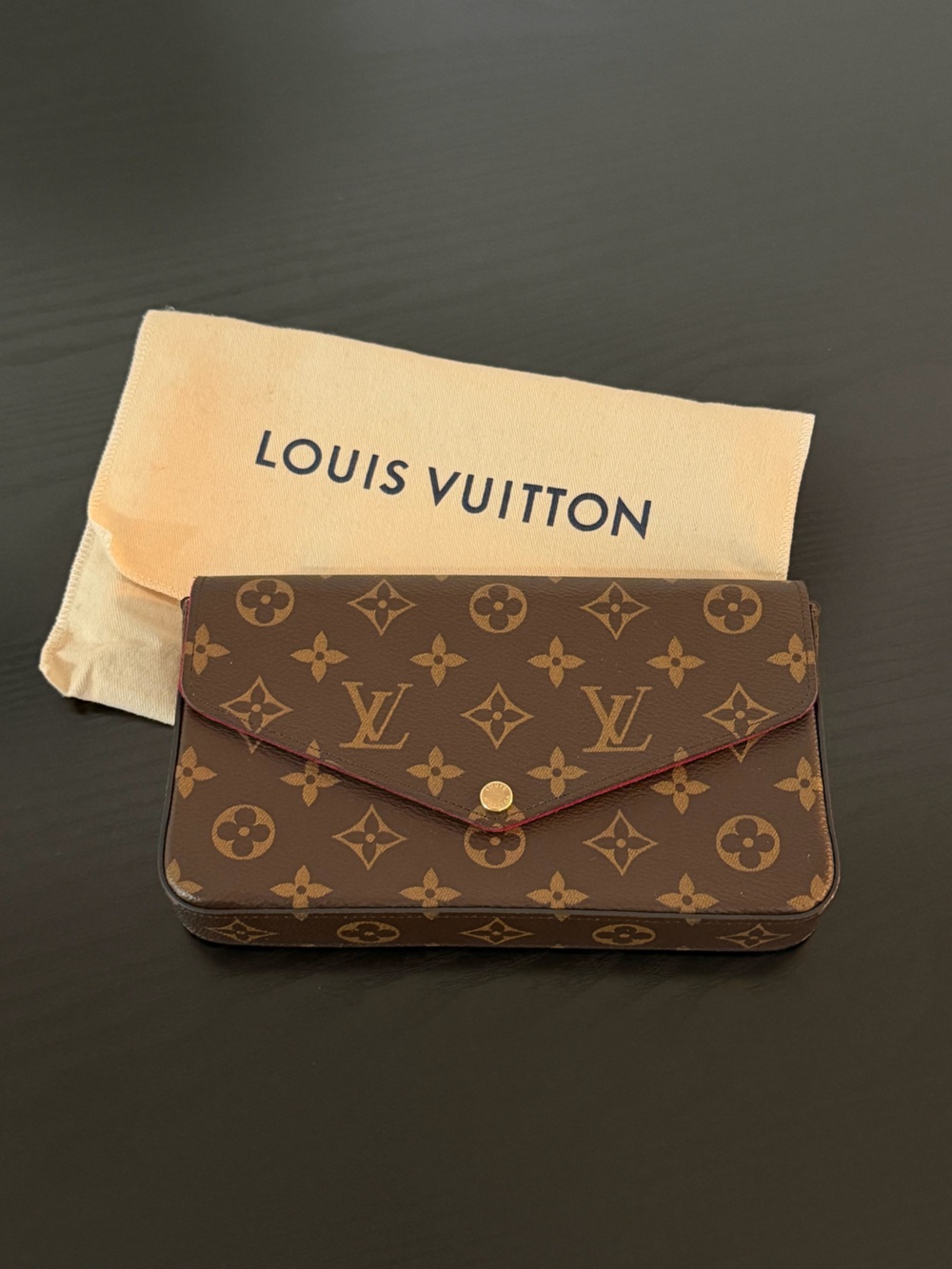 Louis Vuitton Pochette Felicie Brown